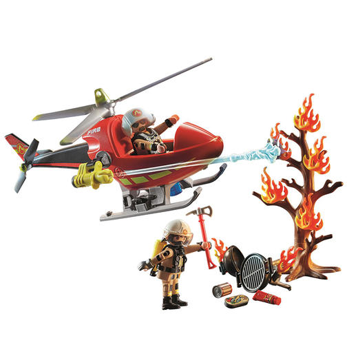 德国 Playmobil摩比世界 消防直升机 -PM71195 商品图1
