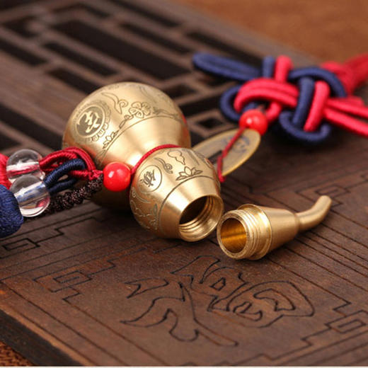 纯铜葫芦挂件吉祥汽车挂件家居挂件 商品图1