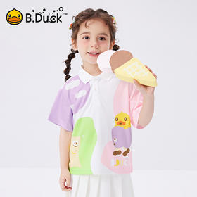 B.Duck小黄鸭童装夏季POLO衫90-130 BF2503070