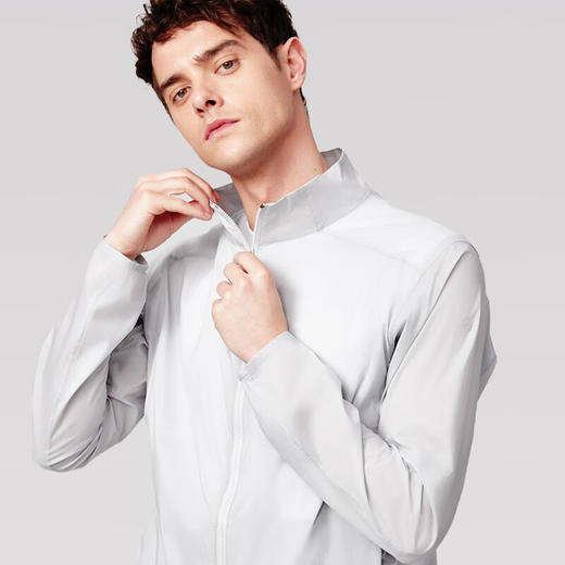 天石鹅铠甲春夏立领修身防晒风壳防外套晒衣男防紫外线户外运动G428 商品图4