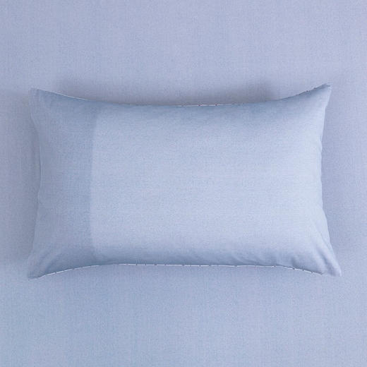 罗莱（LUOLAI）四件套纯棉床单被罩枕套全棉床上WD单双人简约诺曼风沐幽兰 MISS可可 200*230cm 商品图7