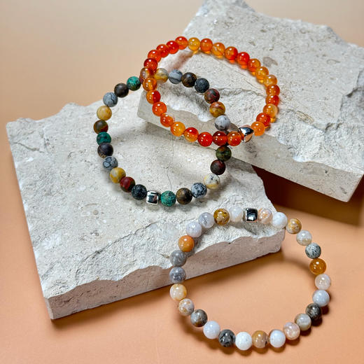 北京仓｜Alexander Lynggaard-Carnelian-红玉髓 手链（6mm）［丹麦设计师］ 商品图4