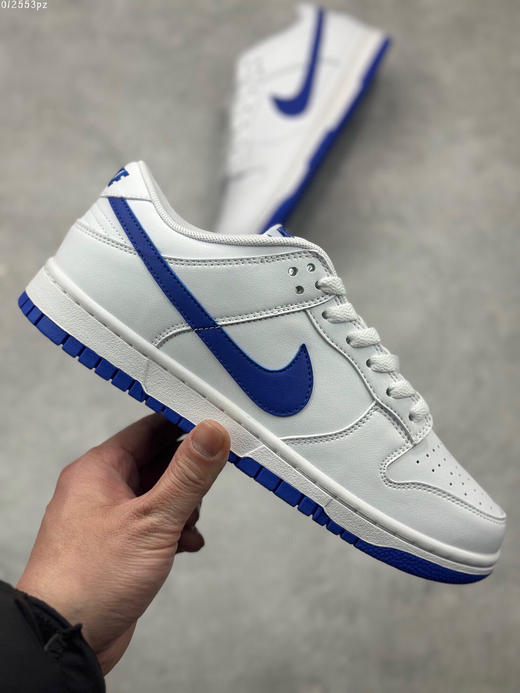 夏日特惠💰350 真标版本 # Nike SB Dunk Low 白宝蓝 商品图3