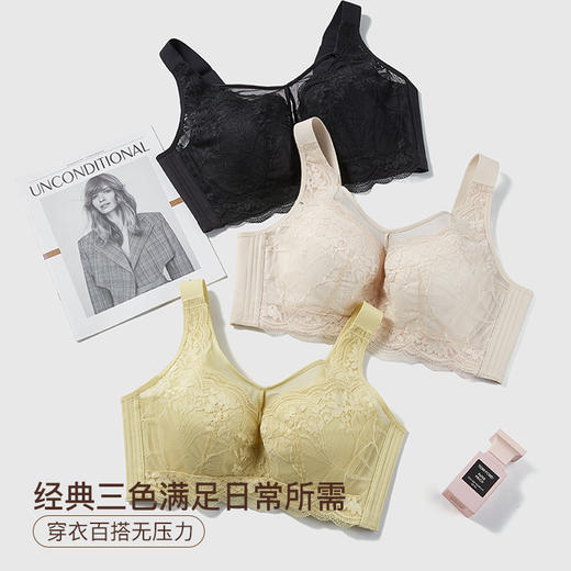 【满2件/99元】【D杯单件】【秀黛】花房迷香软圈拼棉杯文胸L5110008D【门店同款】【如遇缺货自动退款，介意勿拍】 商品图2