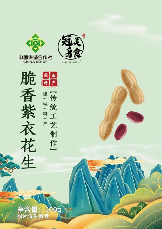 L福建湿烤花生500g 商品图0