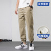 【纯棉】【新款DYG】大依优型大码束脚休闲裤潮款松紧腰长裤男舒适休闲简约百搭加肥加大男装 商品缩略图0