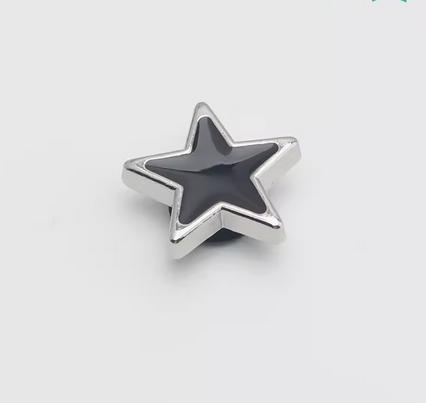 CROCS卡骆驰 配饰 智必星 黑色质感五角星 商品图0