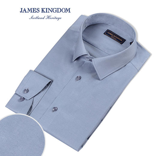 【莫代尔空瓤科技防晒衬衫】高端商务DP免烫男款抗菌速干长短袖凉感衬衫外套 商品图3