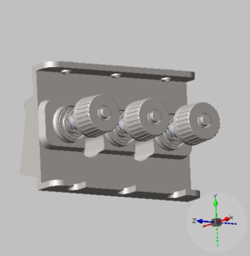 线架螺母固定座组件(325引线管-宝塔簧Ф0.45)-(自制件)60TY10000002