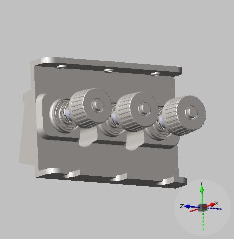 线架螺母固定座组件(325引线管-宝塔簧Ф0.45)-(自制件)60TY10000002 商品图0