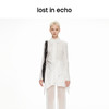 lost in echo2024春夏新品设计师品牌肌理感不对称设计长款衬衫 商品缩略图1
