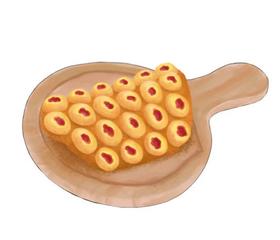 【蔓越莓鸡蛋仔】