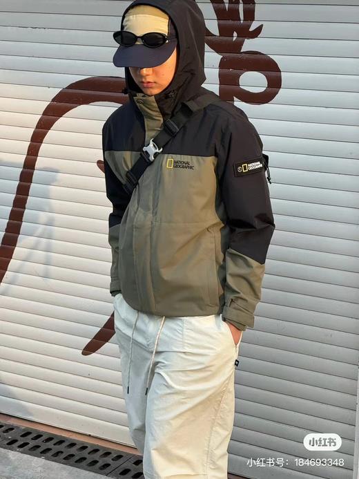 国家地理越南产面料防风防水冲锋衣 商品图6