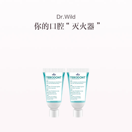 品牌直发 Dr.Wild 茶树油口腔凝胶 3mL*2 商品图0