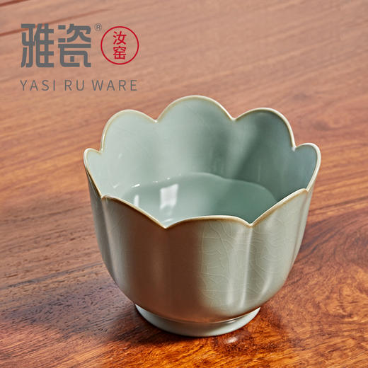 汝窑 宋式莲花水洗 商品图6
