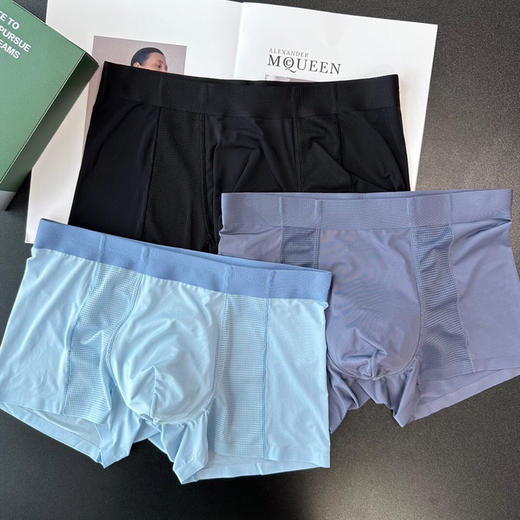 SUNJ00男士无痕冰蚕丝内裤 商品图2