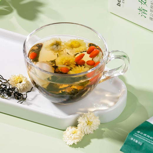北纬纯净食品│清如许蒲公英枸杞菊花茶组合花茶独立小包装6g*16包 商品图1