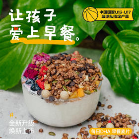 【尝鲜款】每日DHA麦片尝鲜装 108g/袋 小袋装 早餐麦片小袋装密封条FX