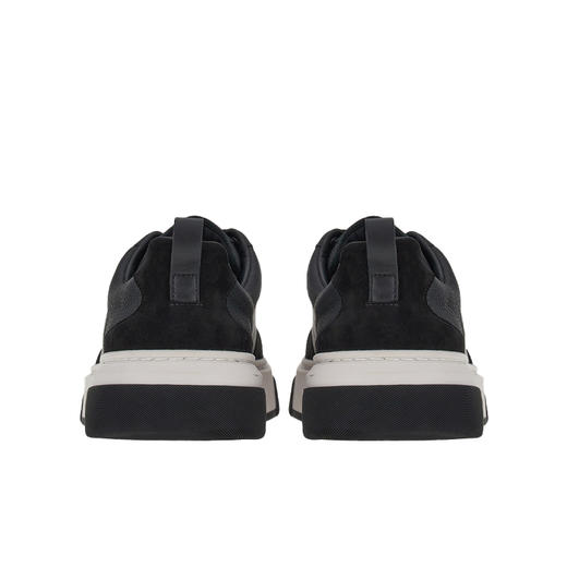 FERRAGAMO 菲拉格慕 男士字母徽标休闲运动鞋 黑色 760590 商品图2