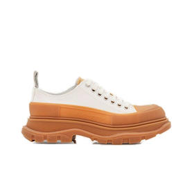 ALEXANDER MCQUEEN 亚历山大.麦昆 女士字母徽标休闲运动鞋 白色 697072 W4W69 8739