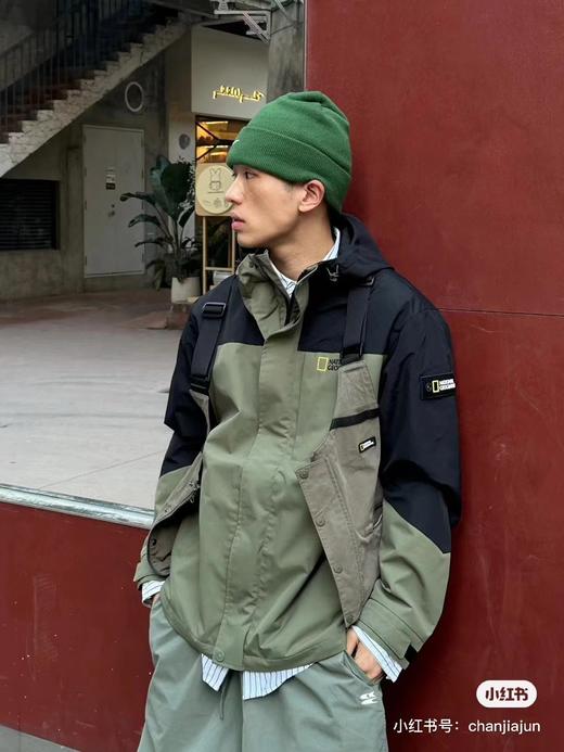 国家地理越南产面料防风防水冲锋衣 商品图9