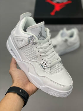 夏日特惠💰390 真标版本 # Air Jordan 4 Retro " Taupe Haze"  白银TS AJ4 乔丹4代 aj4 乔4 乔丹篮球鞋系列