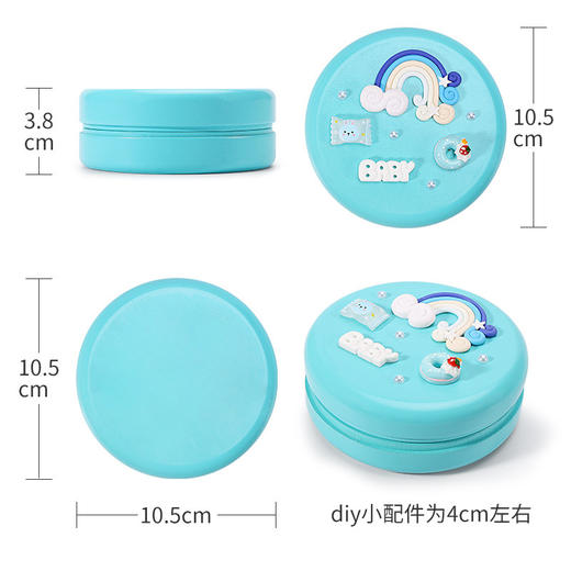 【记录孩子成长过程】儿童乳牙纪念盒 女孩乳牙盒 DIY木制宝宝掉换牙齿保存盒 手工制作 收纳保存 一盒多用 商品图3