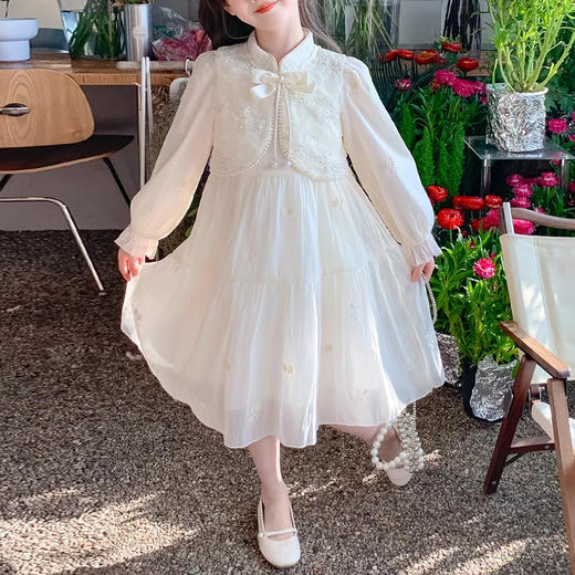裁缝学苑TQ110新中式汉服公主裙女童连衣裙纸样儿童裙子唐装国风打板 商品图5