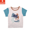 棉果果夏季新品5A抗菌纯棉80-130码男童套头T恤M211140224344 商品缩略图0