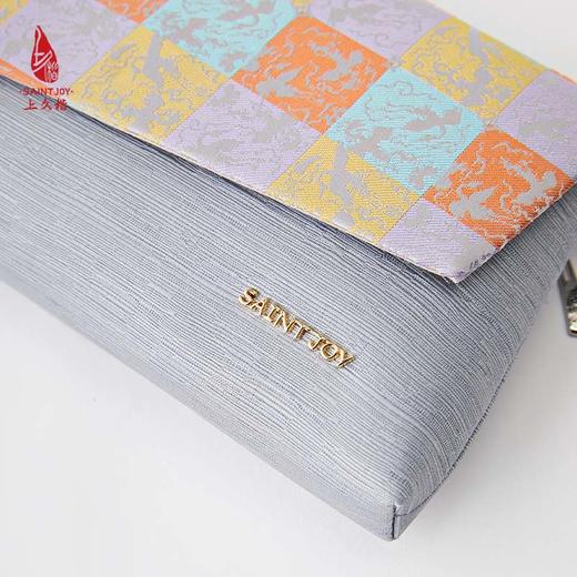SAINTJOY/上久楷 女式手拿包 斜背包   方方纹 BWS23B2005-1 商品图14