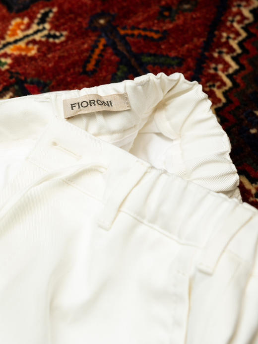 Fioroni 白色棉质短裤 商品图3