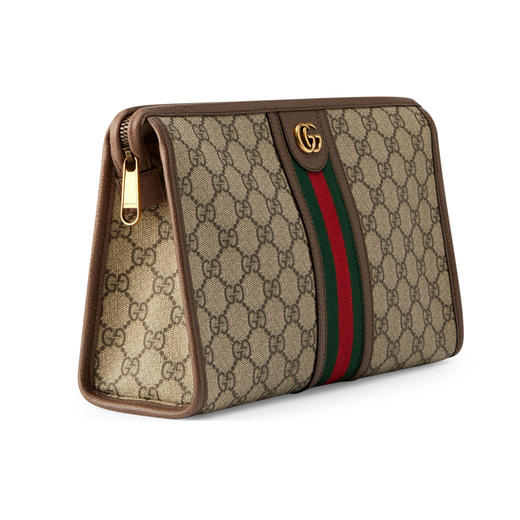 GUCCI 古驰 男士 Ophidia系列 GG手拿包 混色 598234 96IWT 8745 商品图1