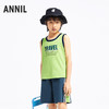 男童凉感SORONA圆领背心套装夏季新款安奈儿童装EB422108 商品缩略图1