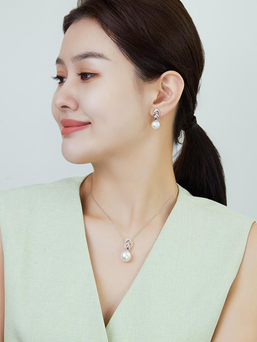 【黑科技】黑科技珠宝-可拆卸珍珠耳夹  凤竹（会员享试戴权益，定制后不支持7天无理由退换货） 商品图3