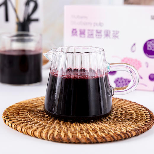 果舒元 100%桑葚蓝莓果浆2盒（套装）  30ml*10袋/盒*2盒 商品图2