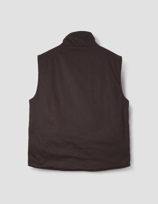 MHL 男士檀木色双口袋夹棉马甲 商品图7