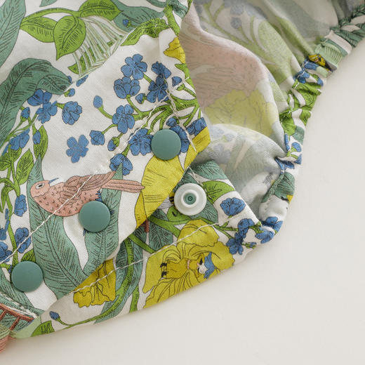 【马克珍妮 芦芙】女宝宝花鸟童话飞袖连体衣婴儿哈衣夏装240377
已售 0 商品图4