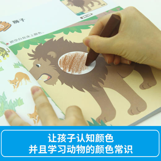 优选玩的色彩书(动物园) 3~4岁 商品图3