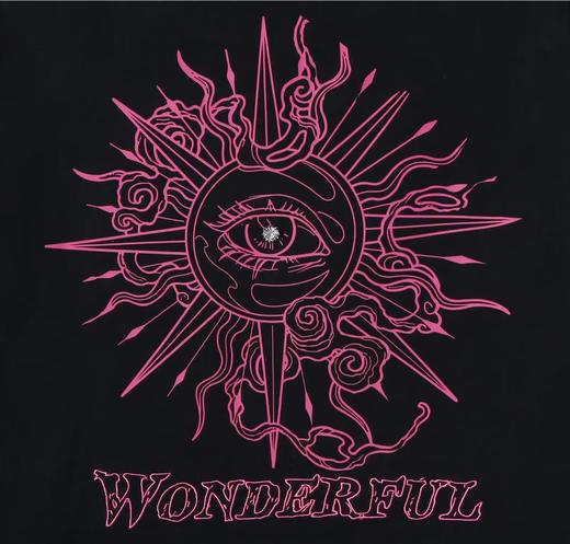 T86011夏季新款潮流镶钻星辰印花T恤潮流百搭男女上衣时尚休闲T恤 商品图4