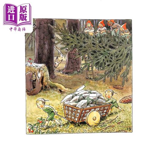 【中商原版】Elsa Beskow 艾莎贝斯蔻情商性格教育英文绘本7册 Flowers Festival Around the Year Children of the Forest 商品图2