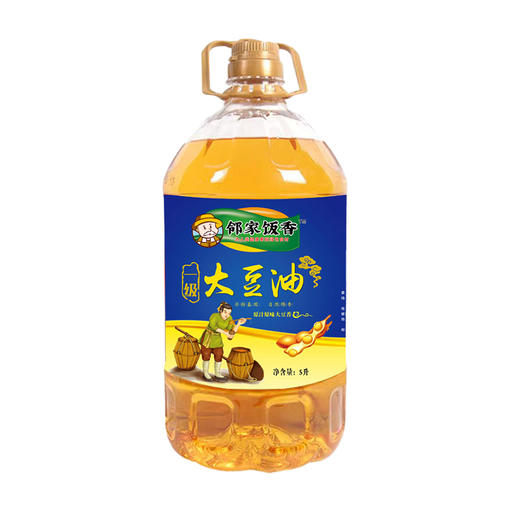 邻家饭香 浸出一级大豆油 非转基因 5L/桶 LJFX163 商品图0