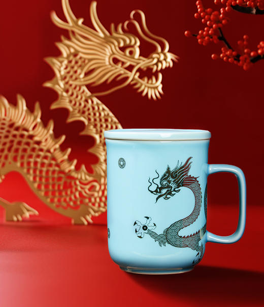 鸿运龙系列马克杯容量400ml 商品图0