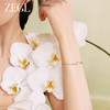 ZEGL999纯银竹节手链女2024年新款轻奢小众精致猫眼石新中式手饰 商品缩略图2