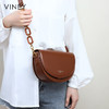马鞍包 | VINEY含牛皮2024新款高级感小众轻奢通勤百搭斜挎包可单肩5839 商品缩略图6