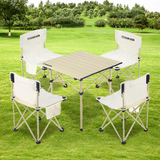 凯速户外折叠桌椅五件套|一套搞定露营，轻便耐用好携带 商品图0