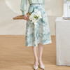 剩L 米思阳2025秋夏新款国风优雅半身裙提花裙子女1864 商品缩略图1