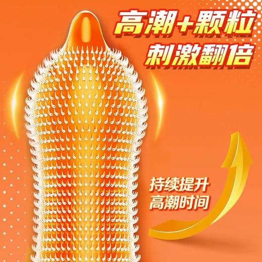 【G潮颗粒套】第6感 高潮3只装 玻尿酸  安全正品 情趣狼牙 清爽不油 立体颗粒 商品图3