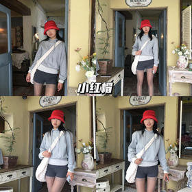 新品上身 | 哦莫配上红色的小红帽点睛也太乖巧了吧🎯