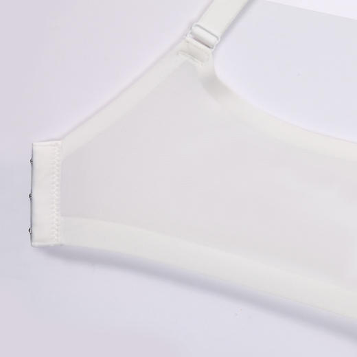 都市丽人自然舒适内衣女蕾丝文胸B杯适穿3/4杯薄款软钢圈三排扣LB42C4 商品图6