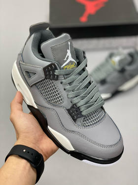 夏日特惠💰390 真标版本 # Air Jordan AJ4 Retro 酷灰老鼠灰